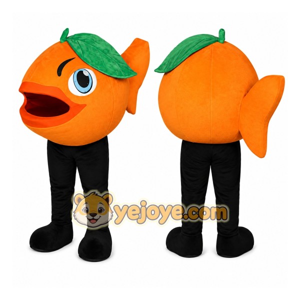 Orange Fish Mascot Costume
