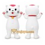 White Cat Mascot Costume
