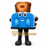 Blue Toaster Mascot Costume Blue Toaster Mascot Costume
