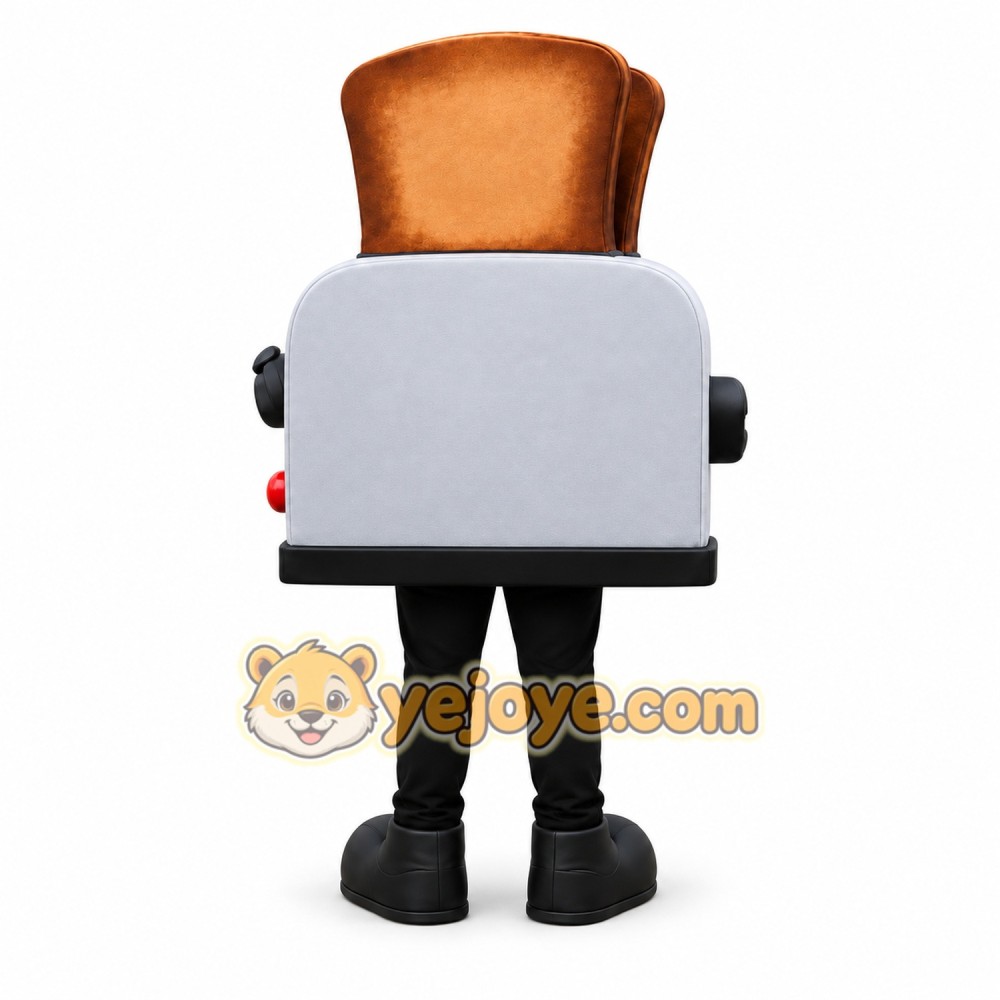 Blue Toaster Mascot Costume Blue Toaster Mascot Costume