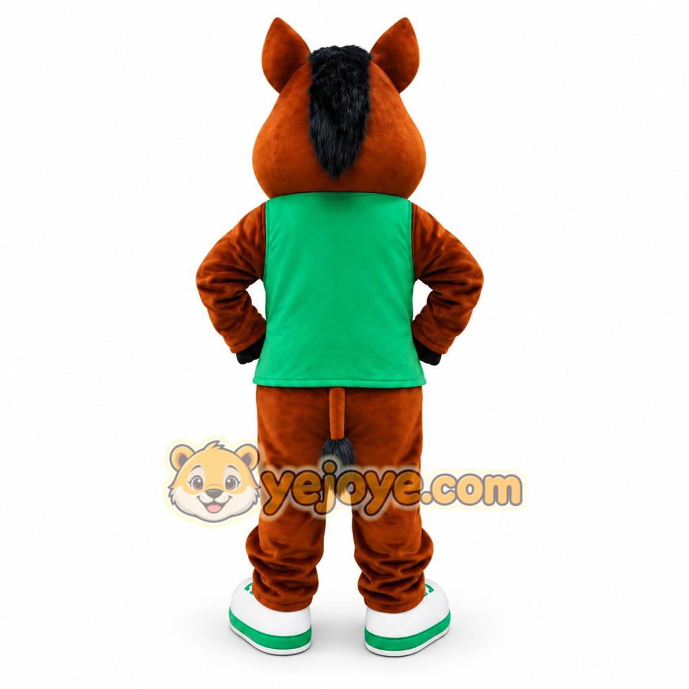 Brown Wild Boar Mascot Costume Brown Wild Boar Mascot Costume