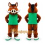 Brown Wild Boar Mascot Costume