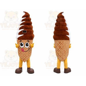 Ice Cream Cone Mascot Costume