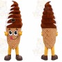 Ice Cream Cone Mascot Costume