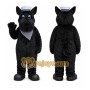 Black Dog Mascot Costume