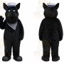 Black Dog Mascot Costume