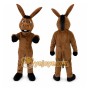 Brown Donkey Mascot Costume