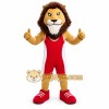 Lion Red Suit Mascot Costume Lion Red Suit Mascot Costume