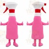 Pink Spray Bottle Mascot Costume
