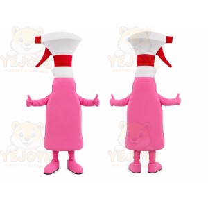 Pink Spray Bottle Mascot Costume