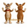 Brown Kangaroo Mascot Costume Brown Kangaroo Mascot Costume