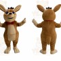 Brown Kangaroo Mascot Costume