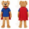 Dog Superhero Mascot Costume