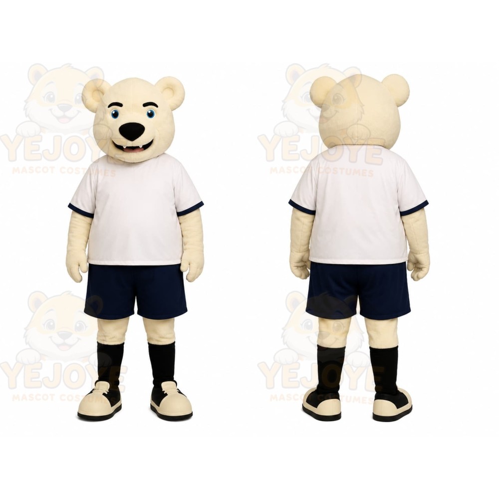 Polar Bear Shorts Mascot Costume