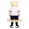 Polar Bear Shorts Mascot Costume Polar Bear Shorts Mascot Costume