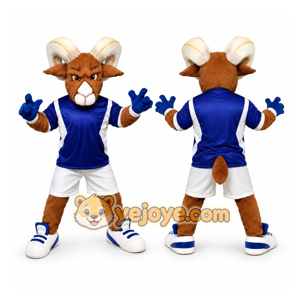 Sports Ram Mascot Costume Sports Ram Mascot Costume
