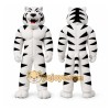 White Tiger Mascot Costume