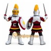 Silver Knight Mascot Costume Silver Knight Mascot Costume