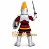 Silver Knight Mascot Costume Silver Knight Mascot Costume