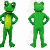 Green Frog Mascot Costume