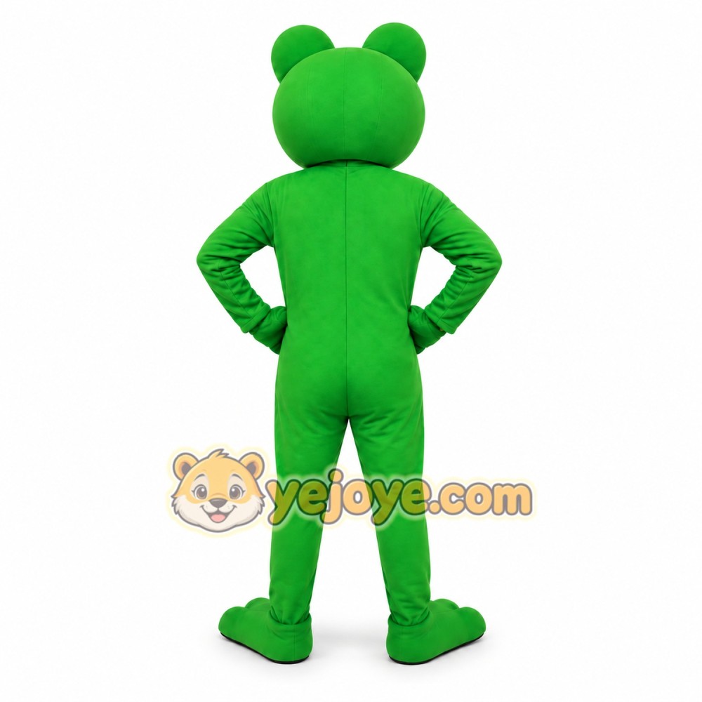 Green Frog Mascot Costume