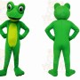 Green Frog Mascot Costume