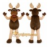 Brown Moose Mascot Costume