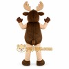 Brown Moose Mascot Costume