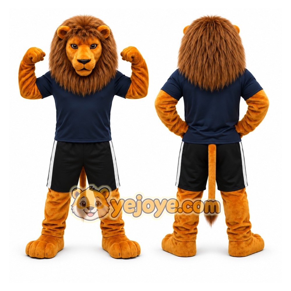 Lion Sports Mascot Costume
