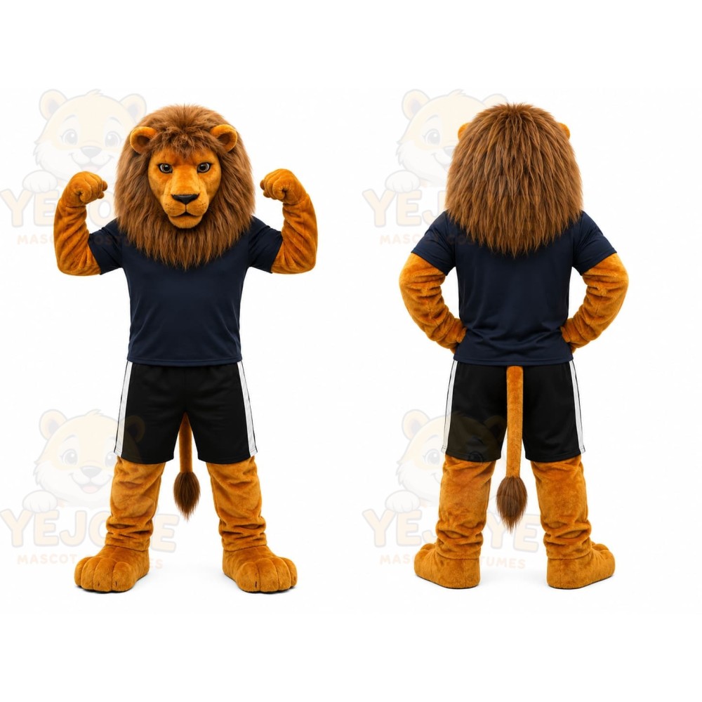 Lion Sports Mascot Costume