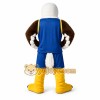 Eagle Blue Jersey Mascot Costume Eagle Blue Jersey Mascot Costume
