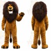 Brown Lion Mascot Costume