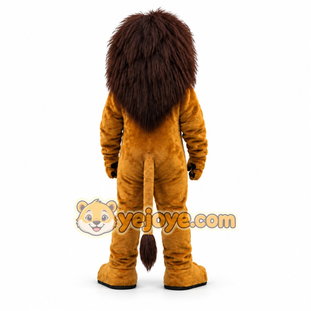 Brown Lion Mascot Costume Brown Lion Mascot Costume