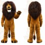 Brown Lion Mascot Costume