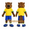Yellow Shirt Beaver Mascot Costume