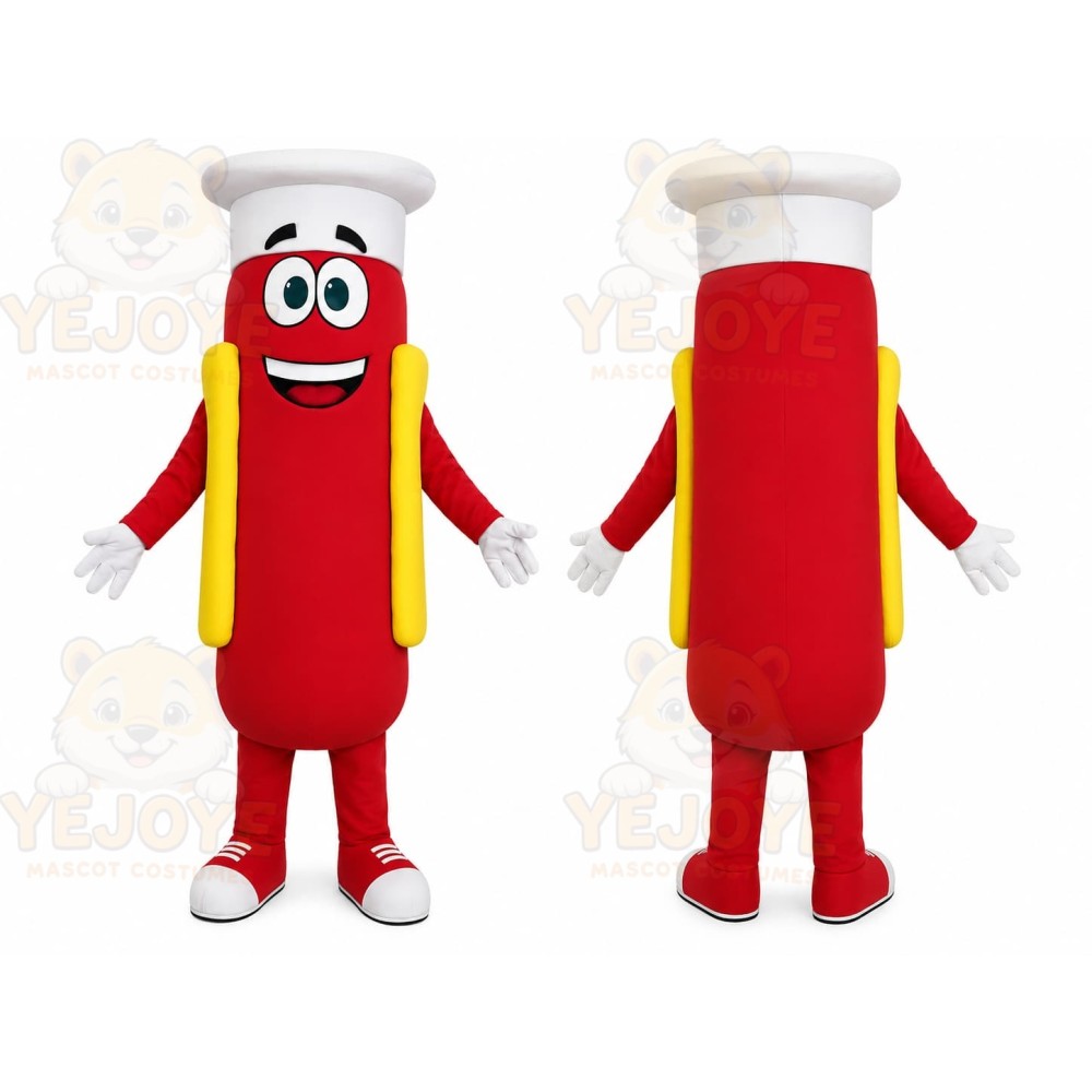 Hot Dog Character Mascot Costume