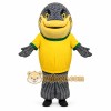 Yellow Fish Mascot Costume Yellow Fish Mascot Costume