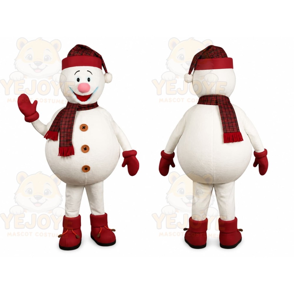 Classic Snowman Mascot Costume