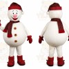 Classic Snowman Mascot Costume
