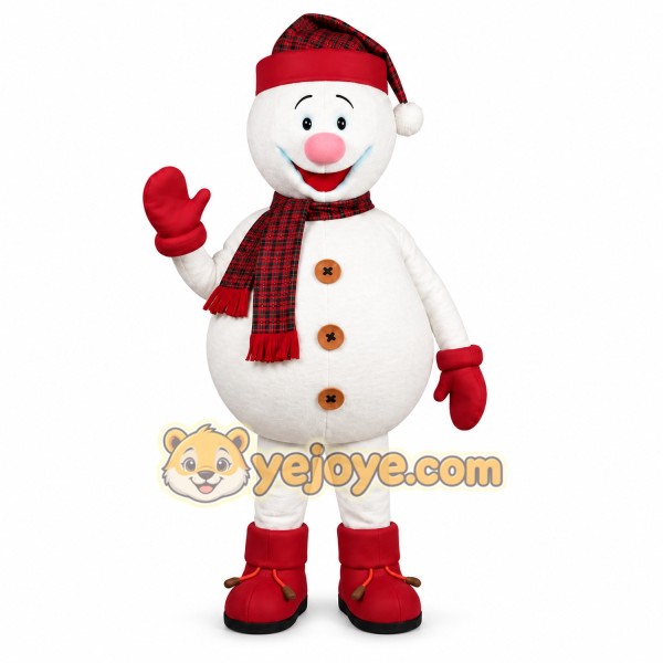 Classic Snowman Mascot Costume