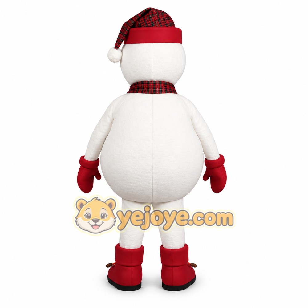 Classic Snowman Mascot Costume Classic Snowman Mascot Costume