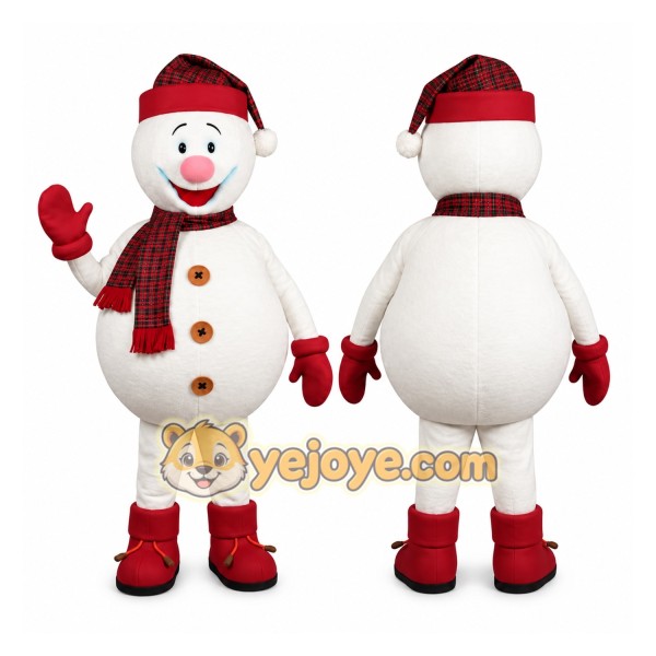 Classic Snowman Mascot Costume