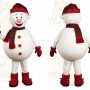 Classic Snowman Mascot Costume
