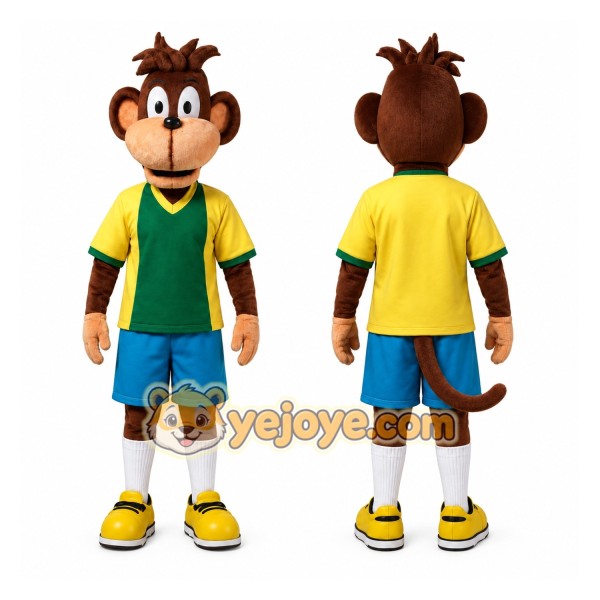 Cartoon Monkey Mascot Costume