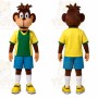 Cartoon Monkey Mascot Costume
