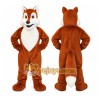 Orange Fox Mascot Costume Orange Fox Mascot Costume