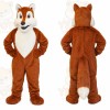 Orange Fox Mascot Costume