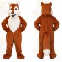 Orange Fox Mascot Costume