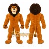 Brown Lion Mascot Costume