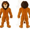 Brown Lion Mascot Costume